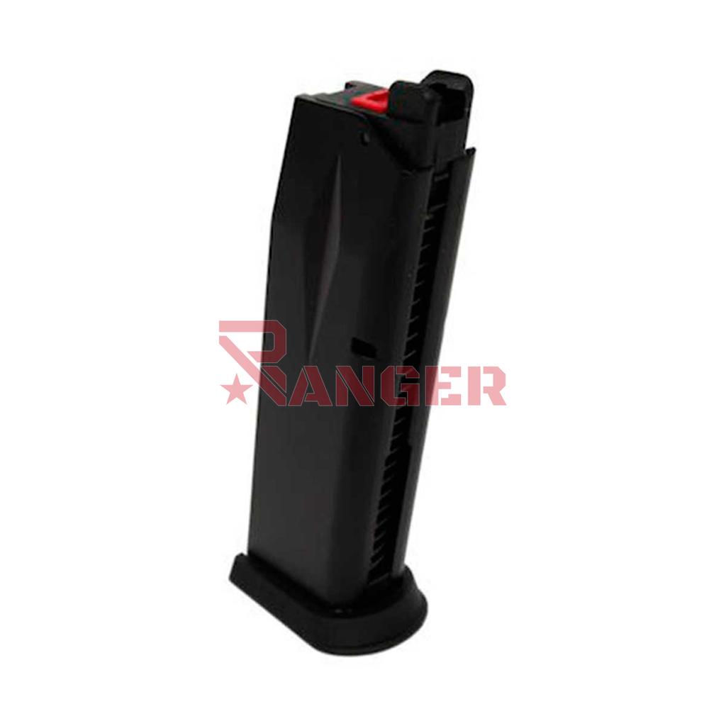 CARGADOR PISTOLA SWISS ARMS NAVY 0.9J GBB NEGRO