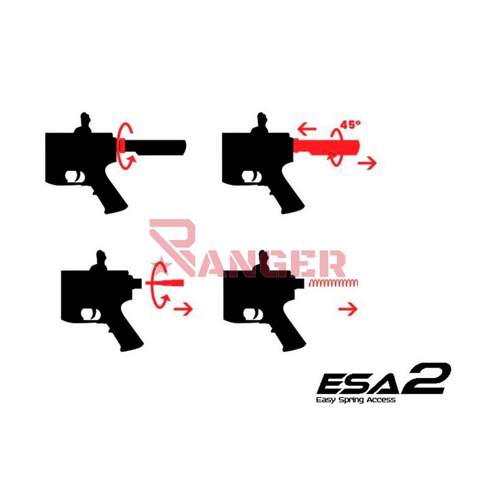 FUSIL SPECNA ARMS SA-H20 EDGE 2.0 CARBINE NEGRO