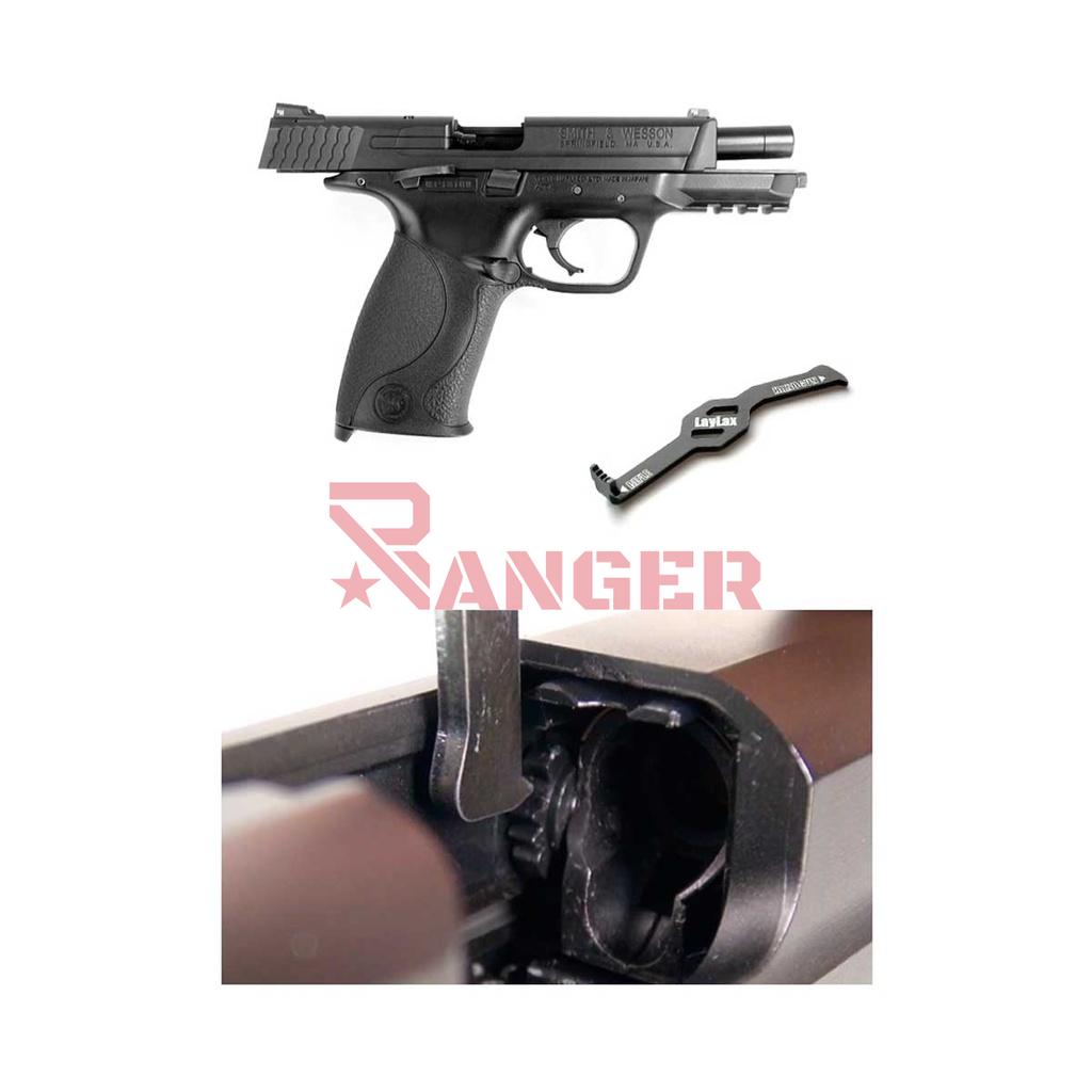 LLAVE HOP-UP LAYLAX/NINE BALL M4 MWS METALICA NEGRA