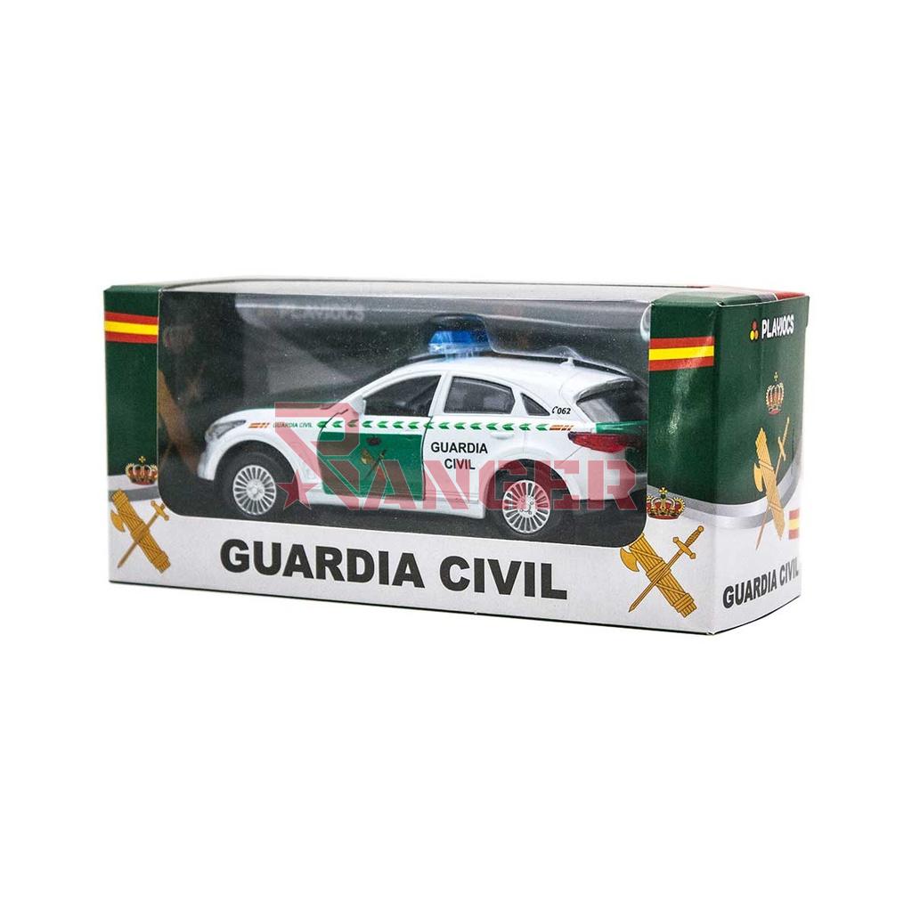 COCHE GUARDIA CIVIL BLANCO-VERDE