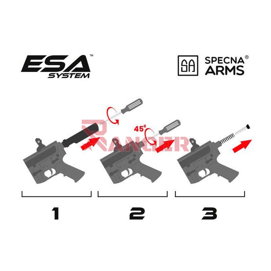 FUSIL SPECNA ARMS RRA SA-E07 EDGE CARBINE NEGRA