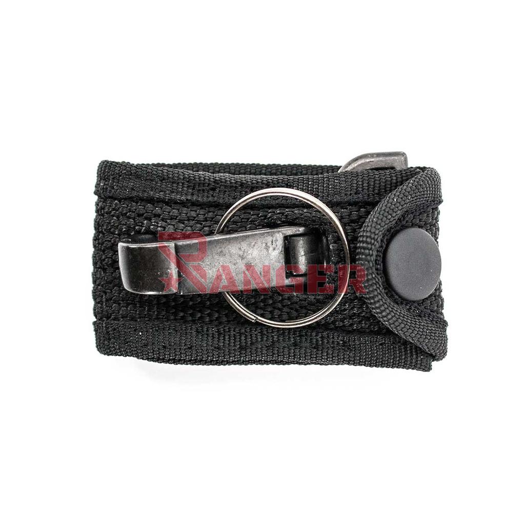 LLAVERO NYLON PINZA PG-3 NEGRO