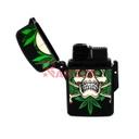 MECHERO SOPLETE CALAVERAS NEGRO