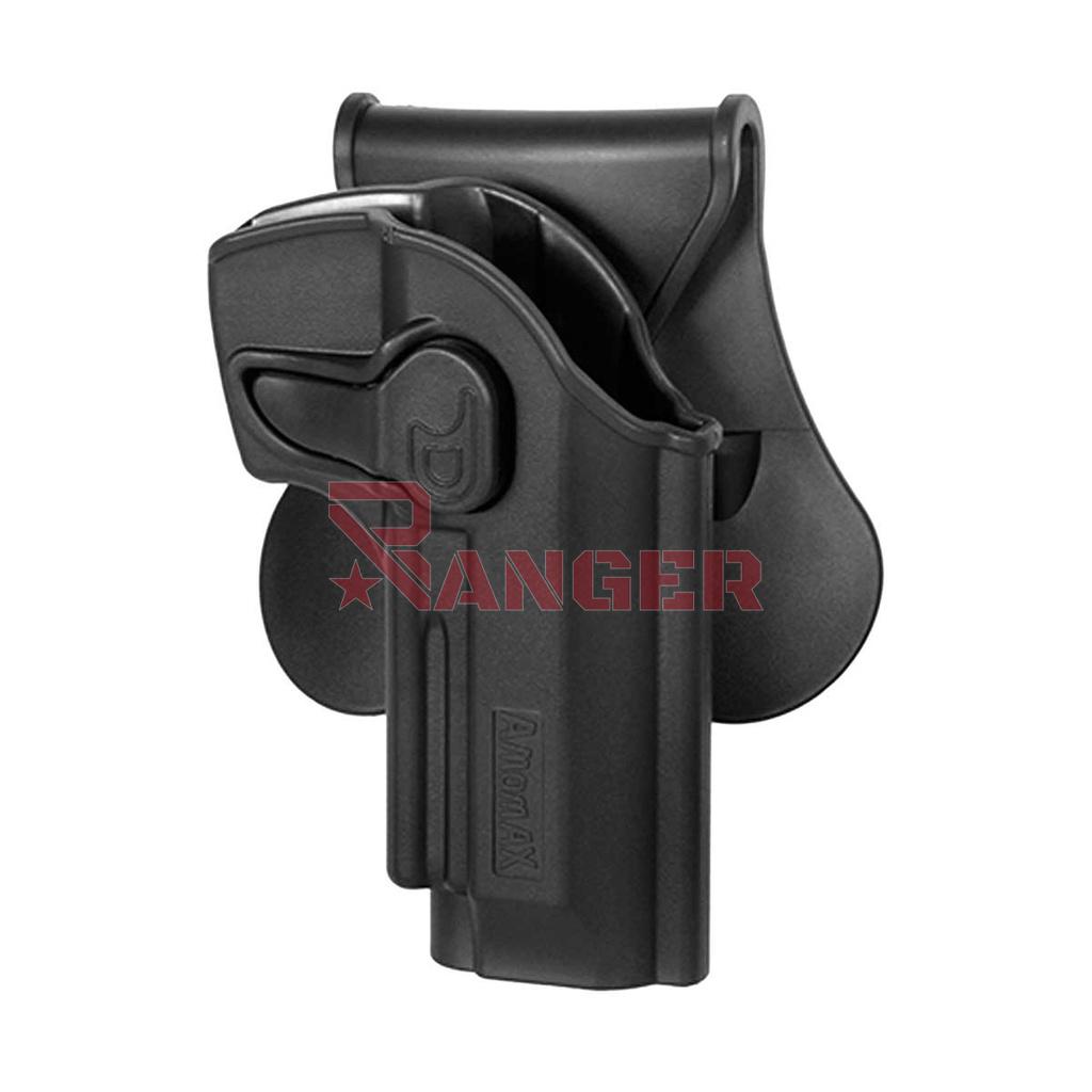 FUNDA PISTOLA RIGIDA AMOMAX BERETTA 92 NEGRA