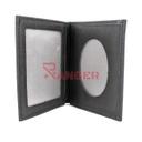 CARTERA PIEL LIBRO C/BILLETERO NEGRA