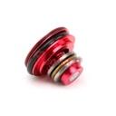 CABEZA PISTON DOBLE JUNTA TORICA AEG  AIRSOFTPRO ROJA