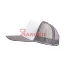 GORRA REJILLA SETAS GRIS-BLANCA
