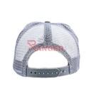 GORRA REJILLA SETAS GRIS-BLANCA