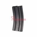 CARGADOR FUSIL M4 ASG 140RDS 10PCS NEGRO