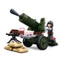 CAÑON SLUBAN WWII 76PCS VERDE