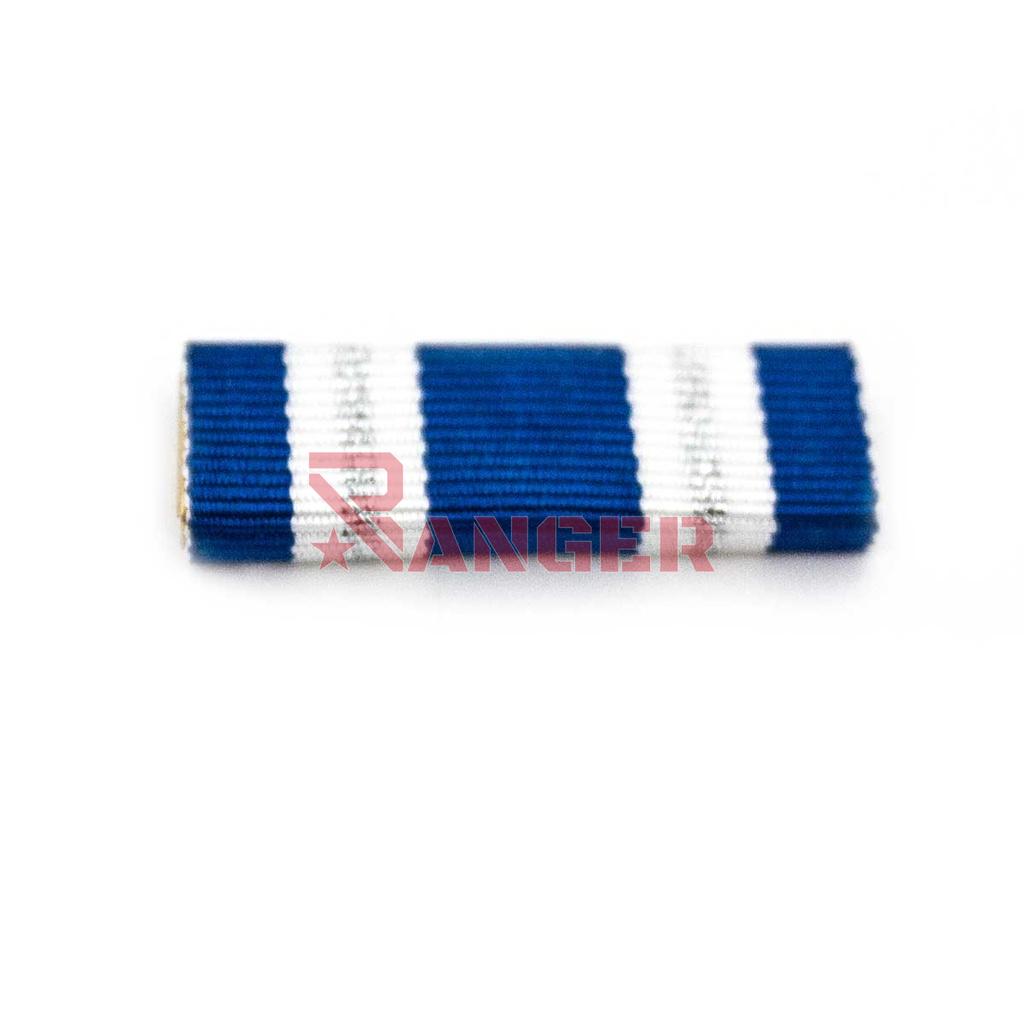 PASADOR MEDALLA AFGANISTAN OTAN AZUL-BLANCO