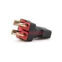 CONECTOR DOBLE T-DEAN MACHO A HEMBRA