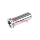 NOZZLE RETRO ARMS 21.2MM ALUMINIO CNC PLATA
