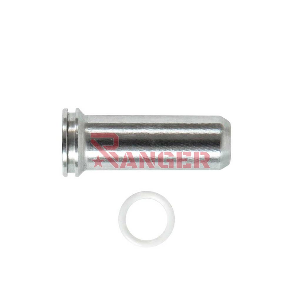 NOZZLE RETRO ARMS 21.2MM ALUMINIO CNC PLATA