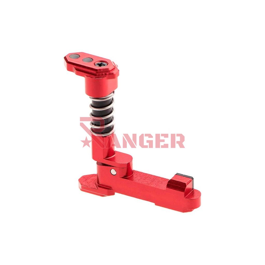 RETEN-B CARGADOR MAXX MODEL AVANZADO ALUMINIO CNC ROJO