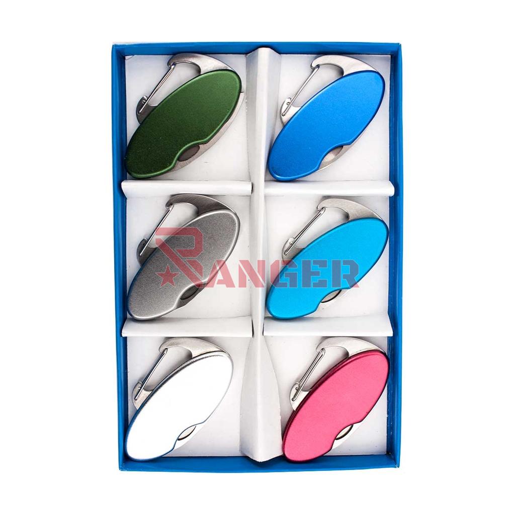 NAVAJA CROSSNAR MOSQUETON SET 6UNID. MULTICOLOR