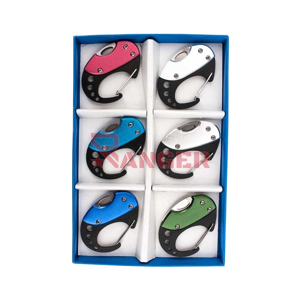 NAVAJA CROSSNAR MOSQUETON SET 6UNID. MULTICOLOR