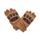 GUANTE AIRSOFT NUDILLOS PROTECTION KEVLAR TAN