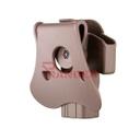 FUNDA PISTOLA RIGIDA AMOMAX GLOCK TAN
