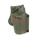 FUNDA PISTOLA RIGIDA AMOMAX  UNIVERSAL AM-UH VERDE