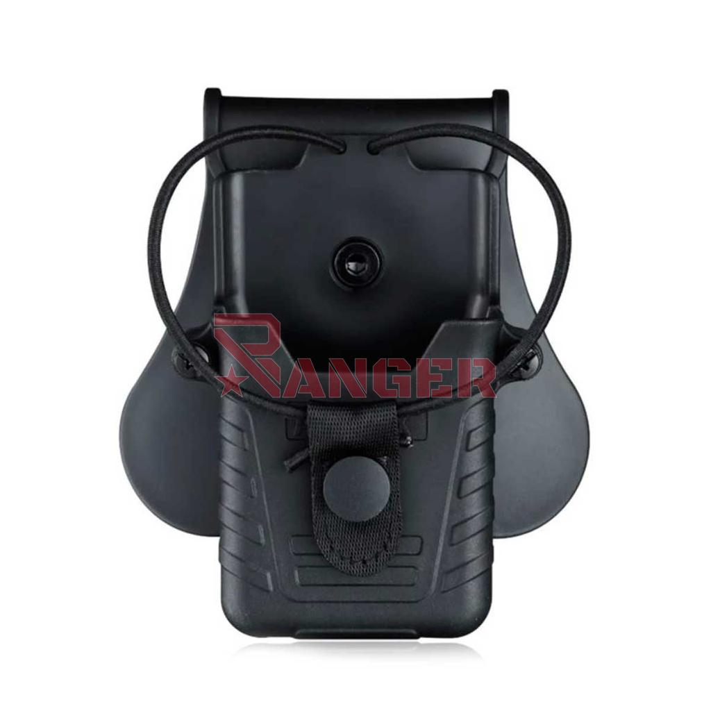 FUNDA WALKIE AMOMAX NEGRA