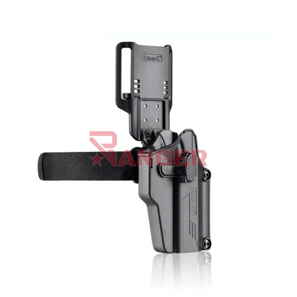 PERNERA PISTOLA AMOMAX ESTRECHA REGULABLE NEGRA