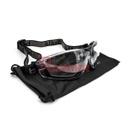 GAFA BOLLE COBRA CRISTAL TRANSPARENTE NEGRA
