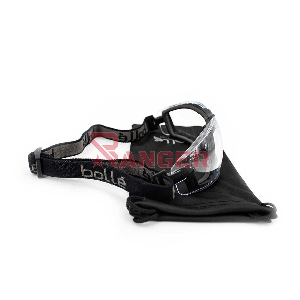 GAFA BOLLE COBRA CRISTAL TRANSPARENTE NEGRA