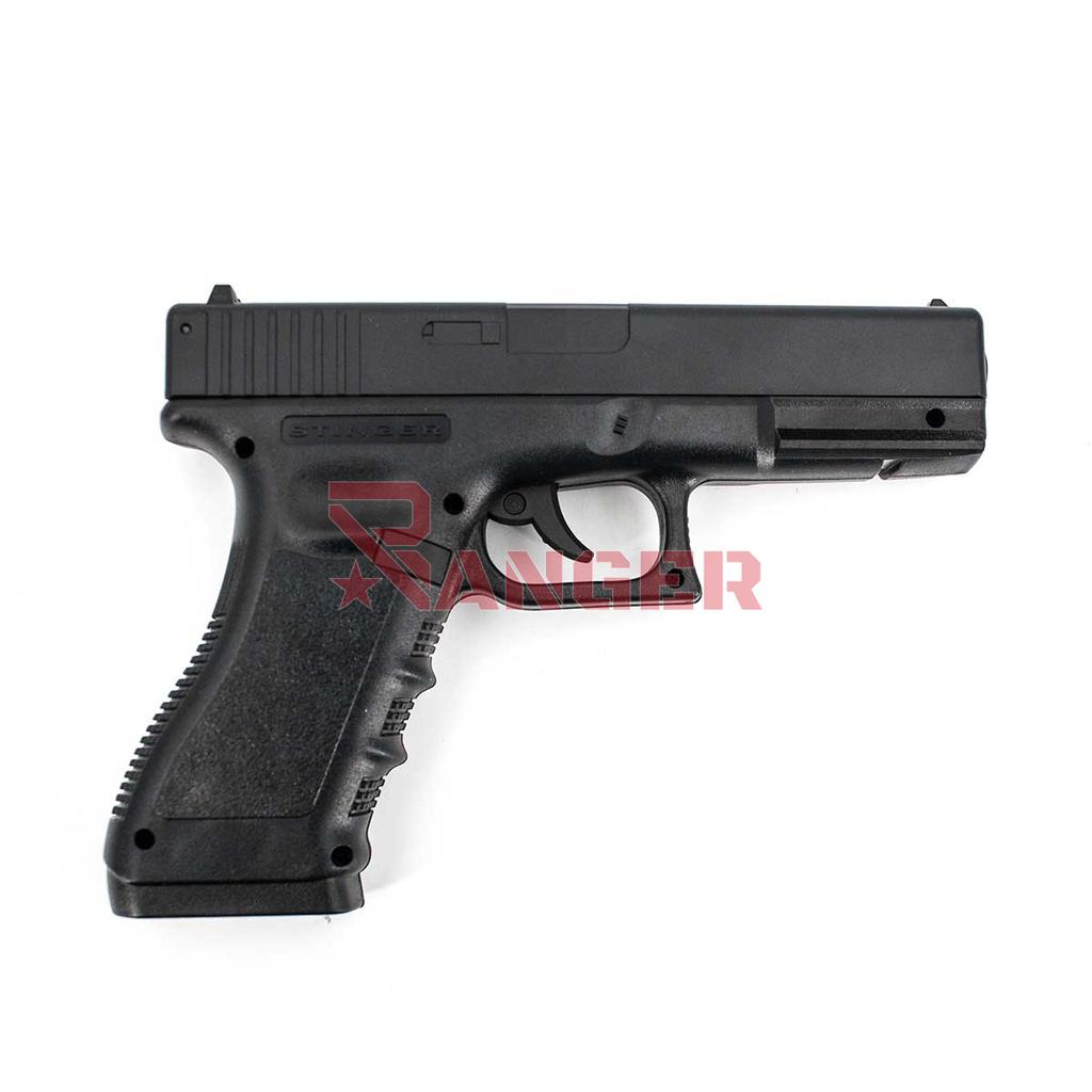 PISTOLA STINGER GLOCK 17 CO2 4.5 NEGRA