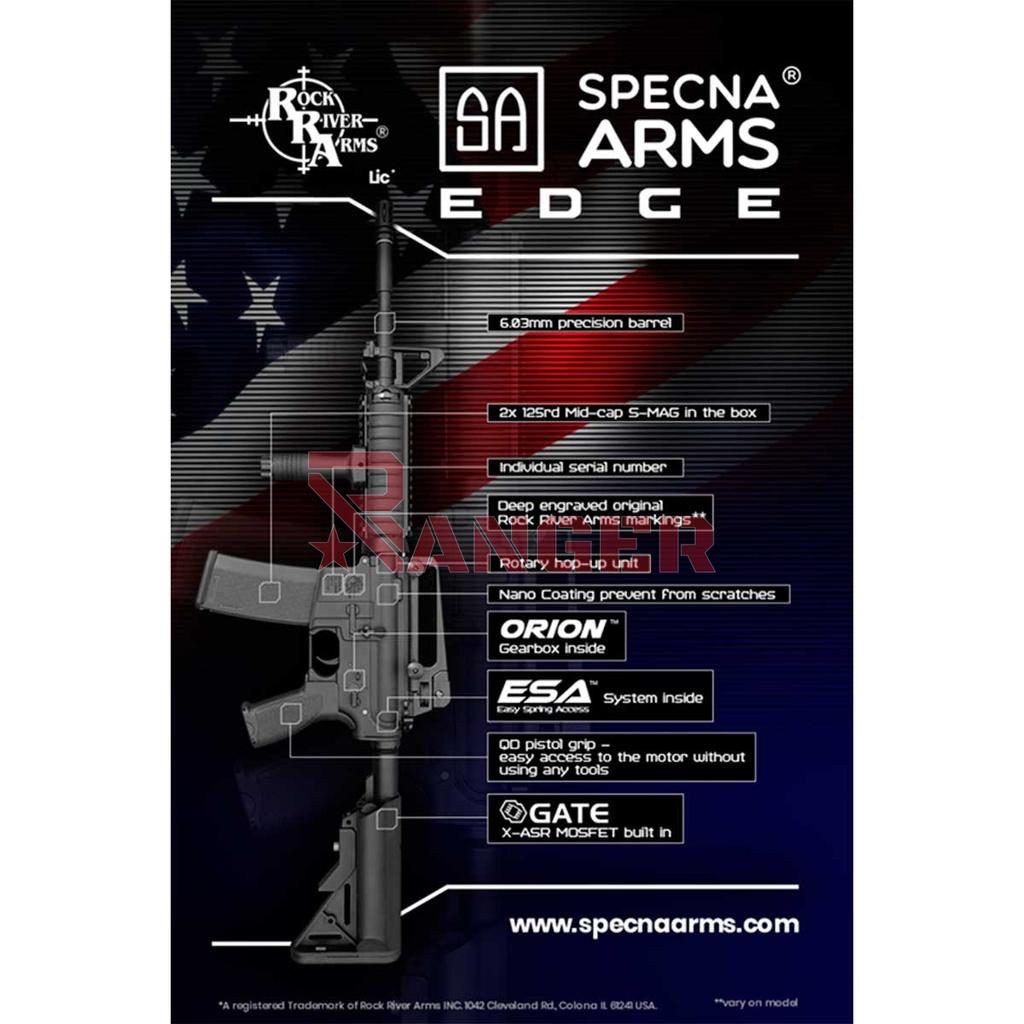 FUSIL SPECNA ARMS SA-E08 EDGE RRA CARBINE TAN-NEGRO