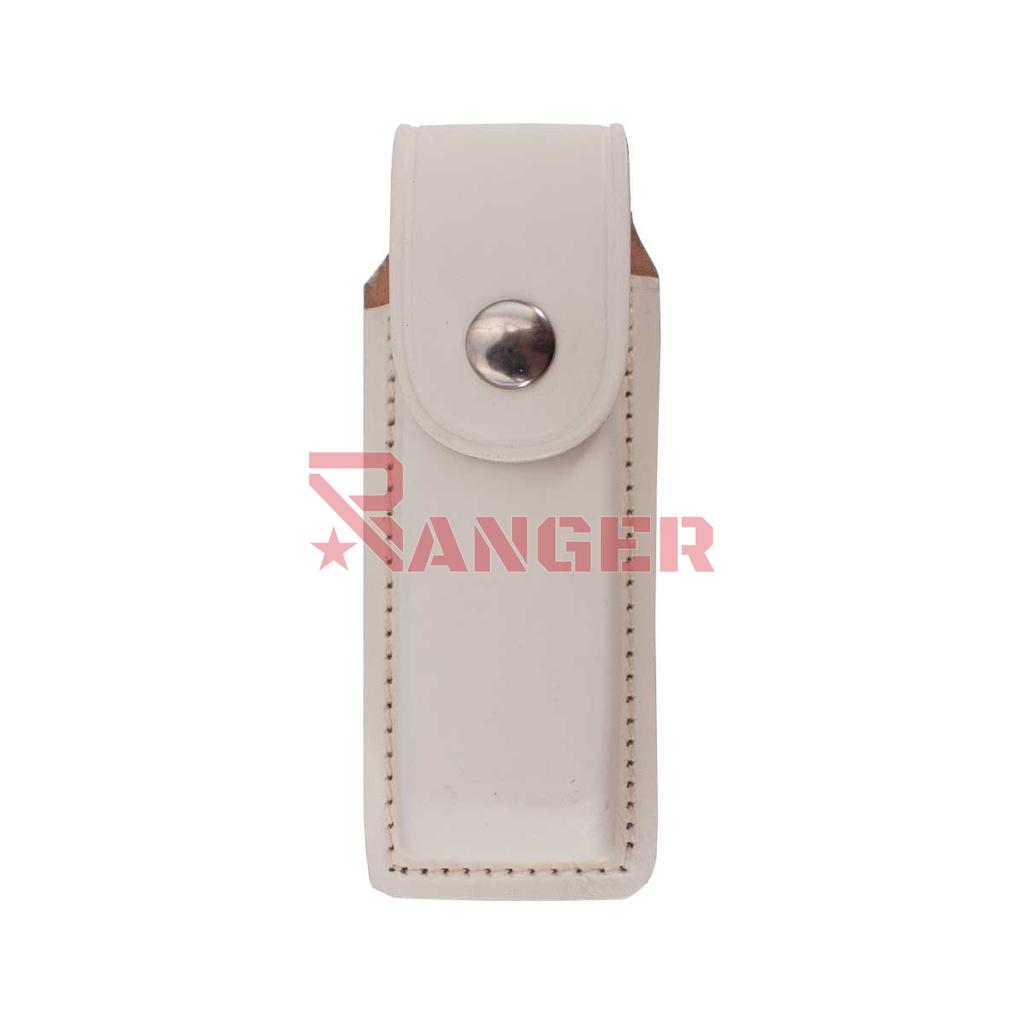 FUNDA CARGADOR BERETA CUERO BLANCA