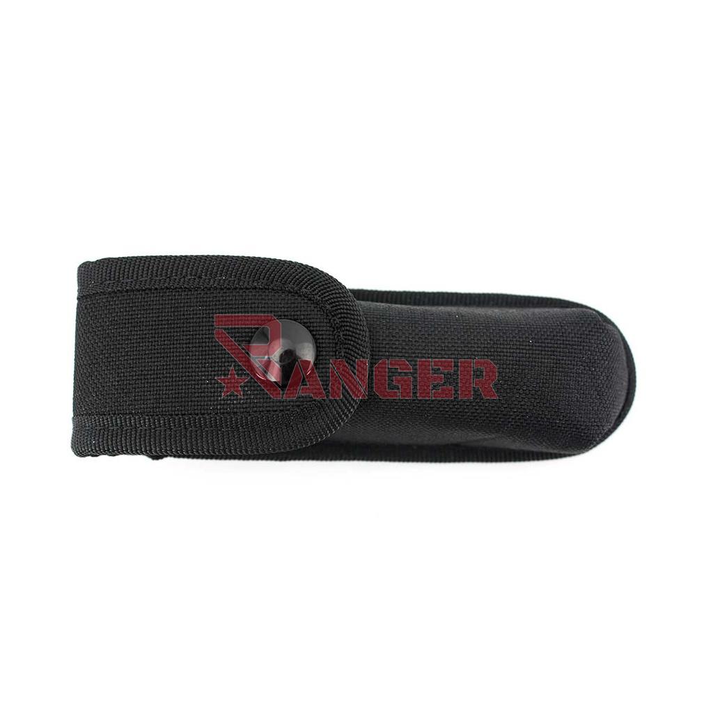 POUCH CARGADOR CORDURA C/TAPA NEGRO