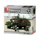 HUMMER CON FUSIL SLUBAN 191 PCS VERDE