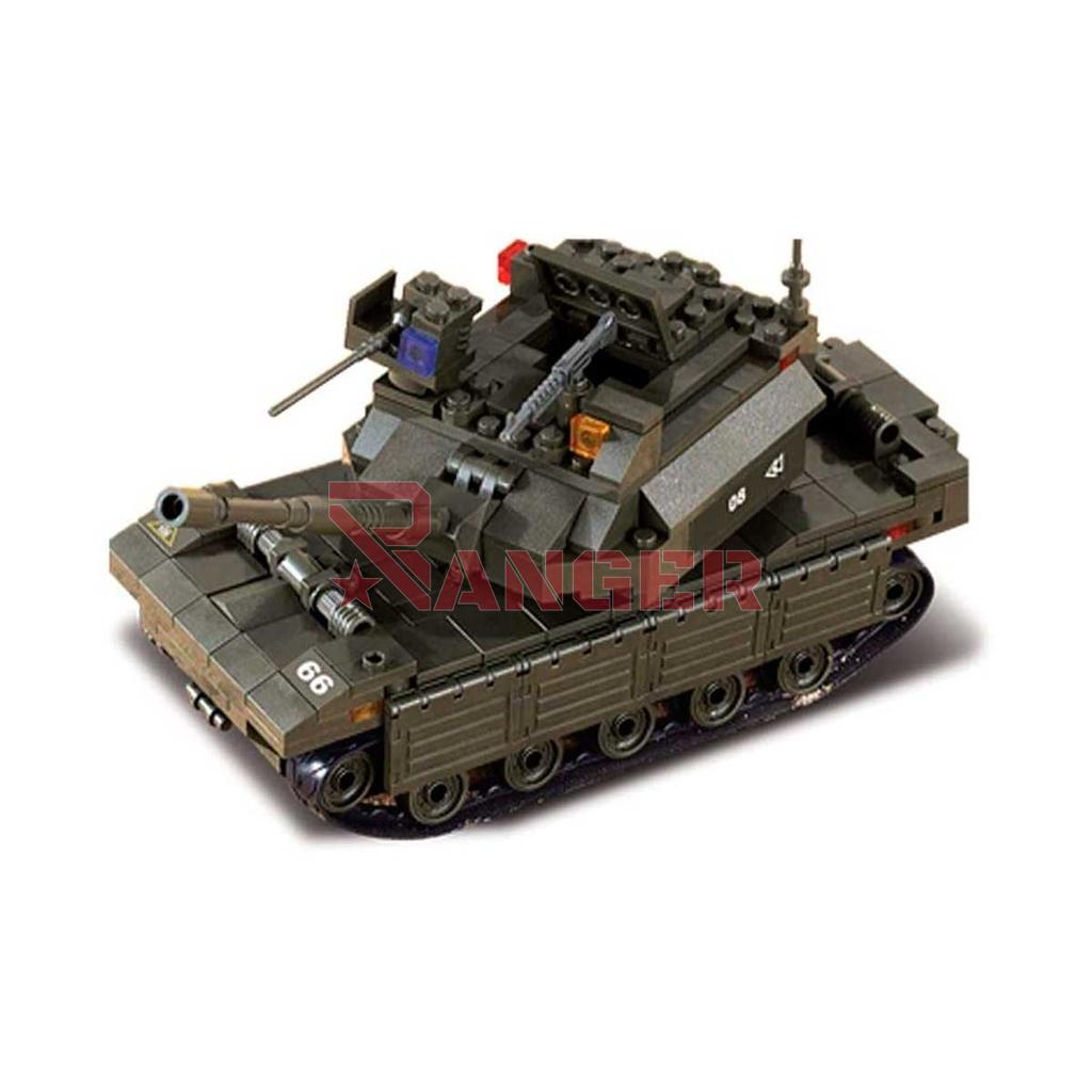 TANQUE PESADO SLUBAN 312 PCS VERDE