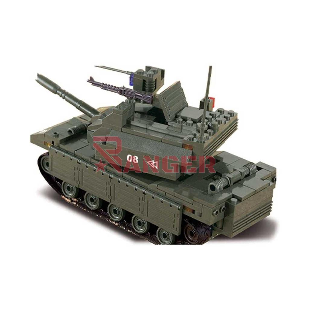 TANQUE PESADO SLUBAN 312 PCS VERDE