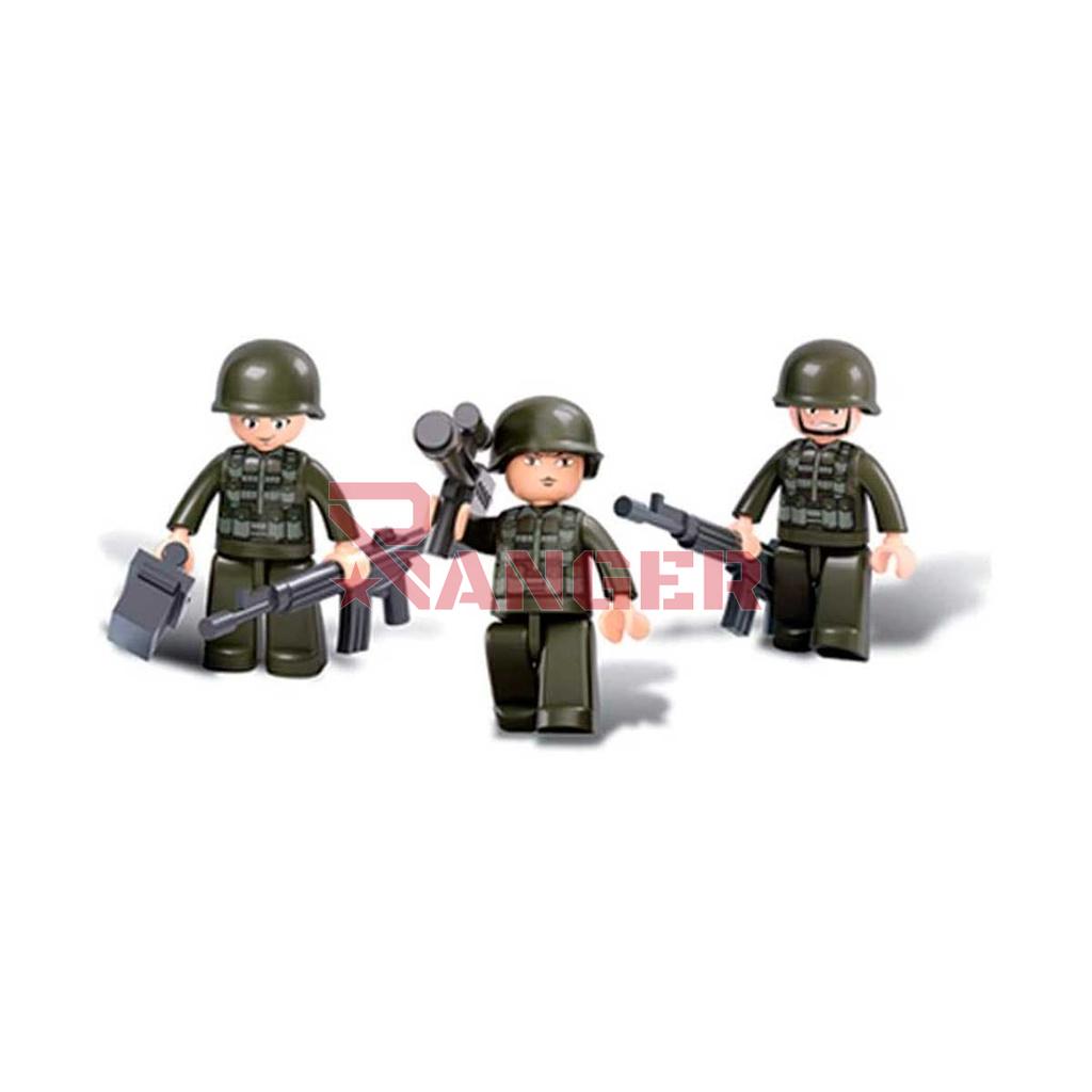 TANQUE PESADO SLUBAN 312 PCS VERDE