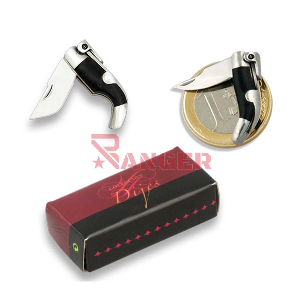 NAVAJA ALBAINOX MINI DIGE CAPAORA 1.6CM NEGRA/PLATA