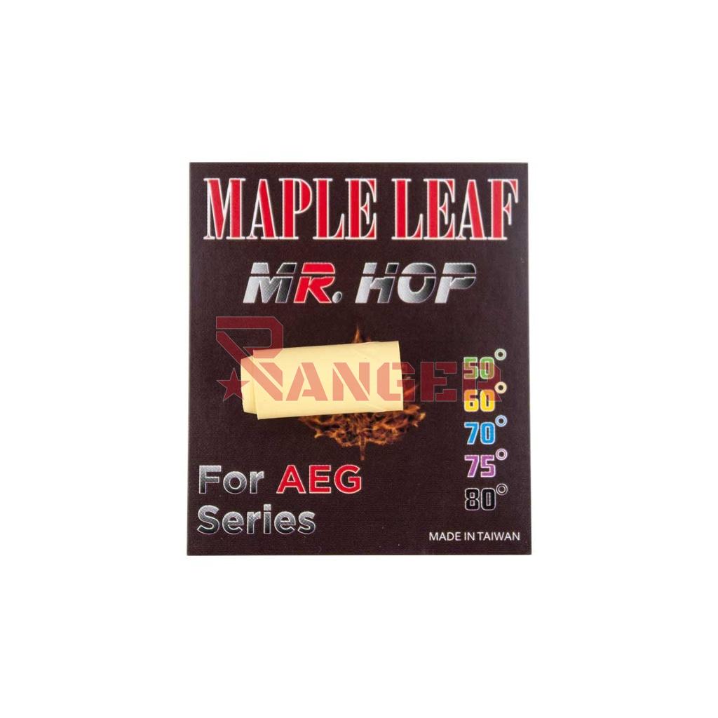 GOMA MR. HOP-UP MAPLE LEAF 60º AEG AMARILLO