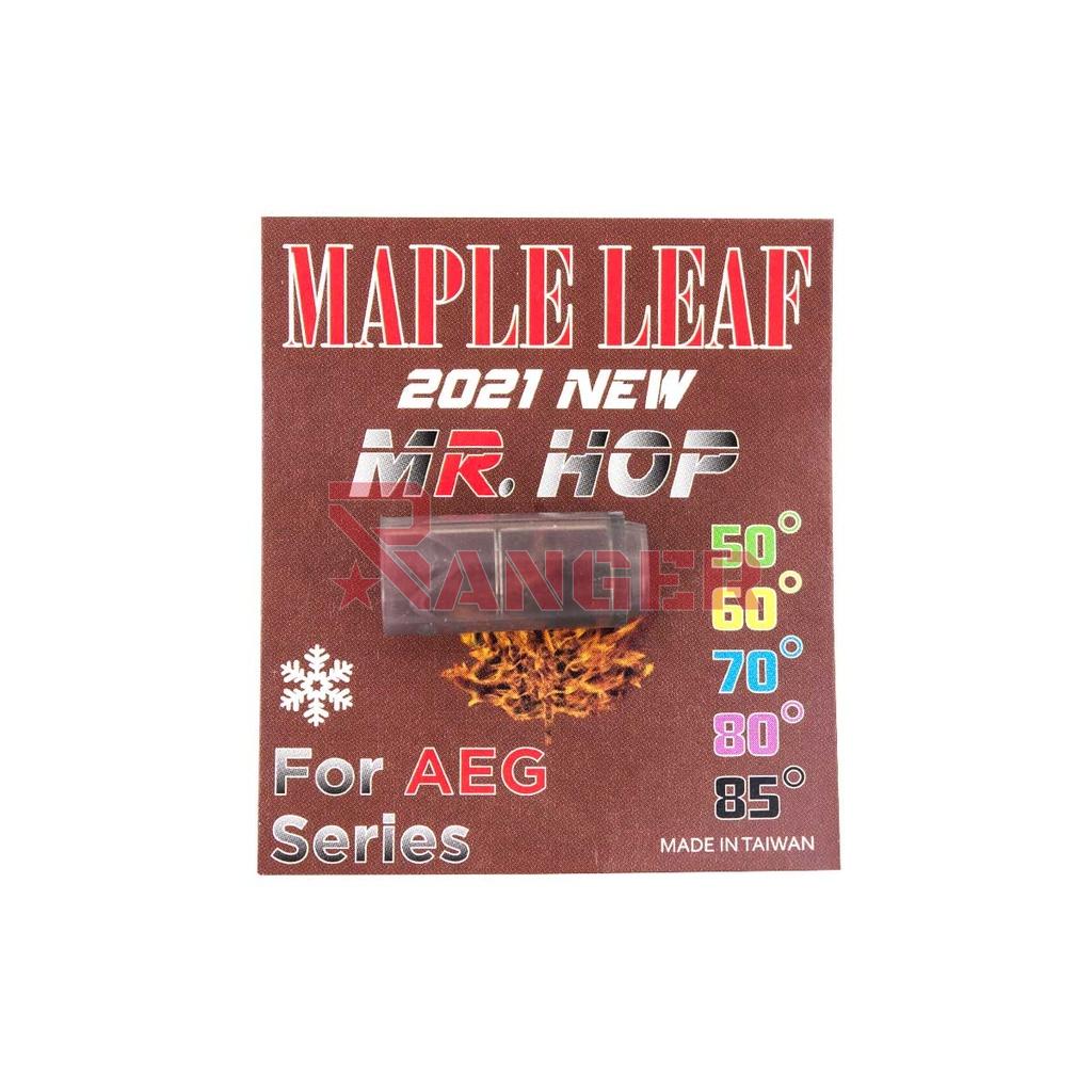 GOMA MR. HOP UP MAPLE LEAF SILICONA 85º AEG NEGRO