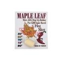 GOMA HOP-UP MAPLE LEAF HOT SHOT 60º AEG AMARILLO