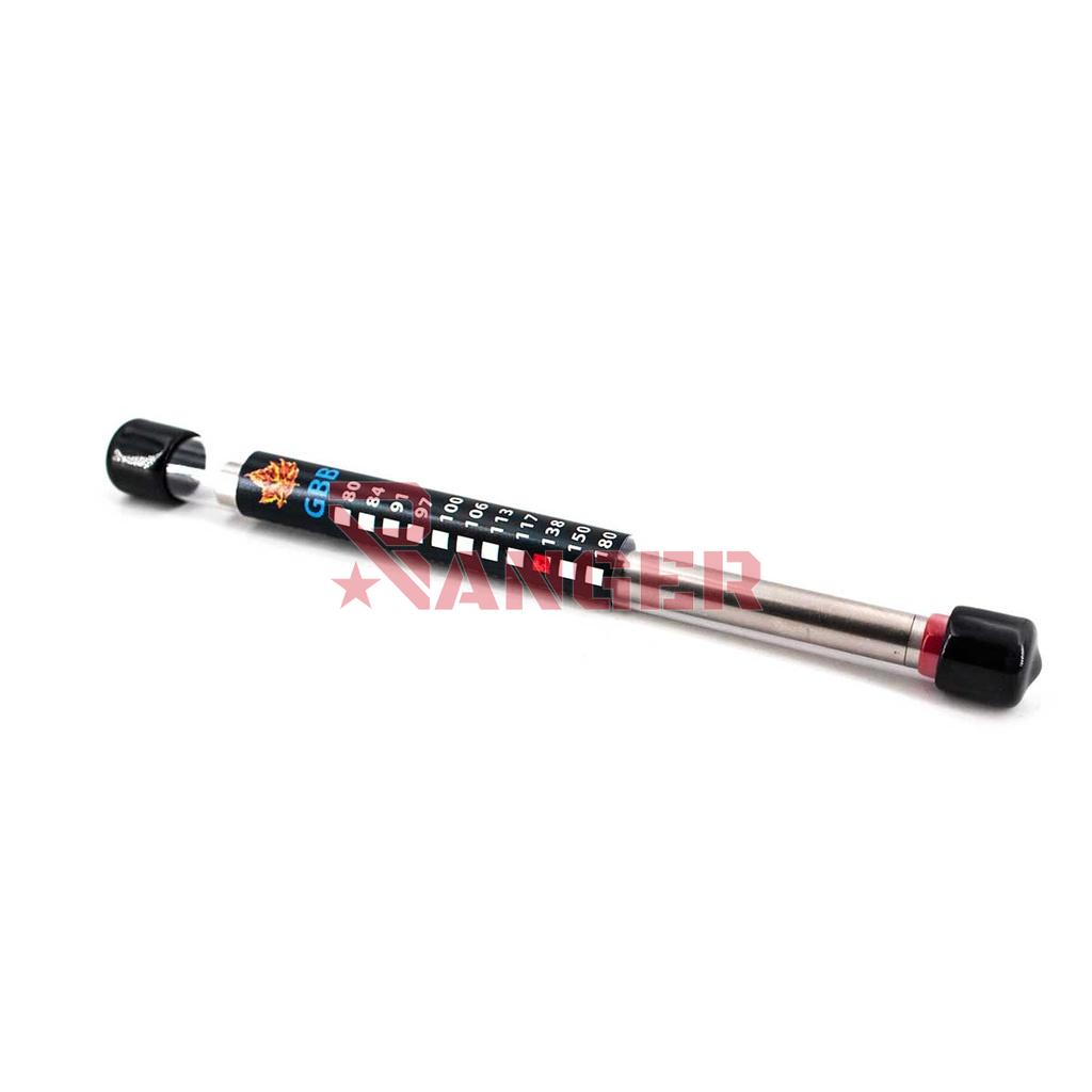 CAÑON MAPLE LEAF CRAZY JET 6.04 GBB 138MM PLATA
