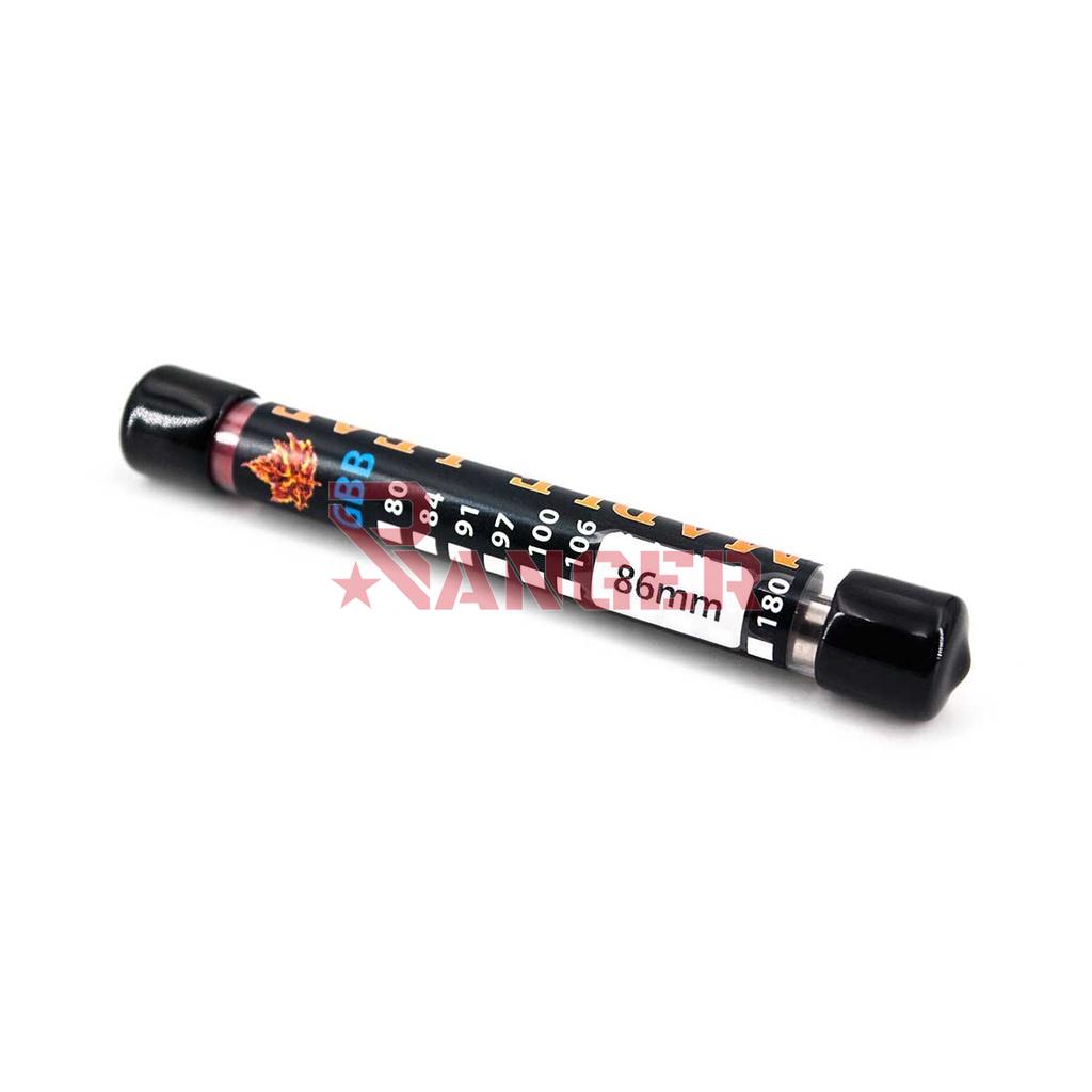 CAÑON MAPLE LEAF CRAZY JET 6.04 GBB 86MM PLATA