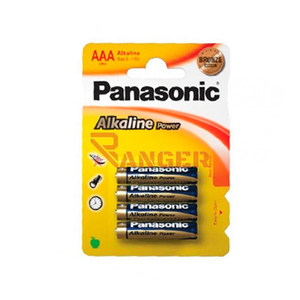 PILA ALCALINA PANASONIC SUPER PEQUEÑA AAA LR03