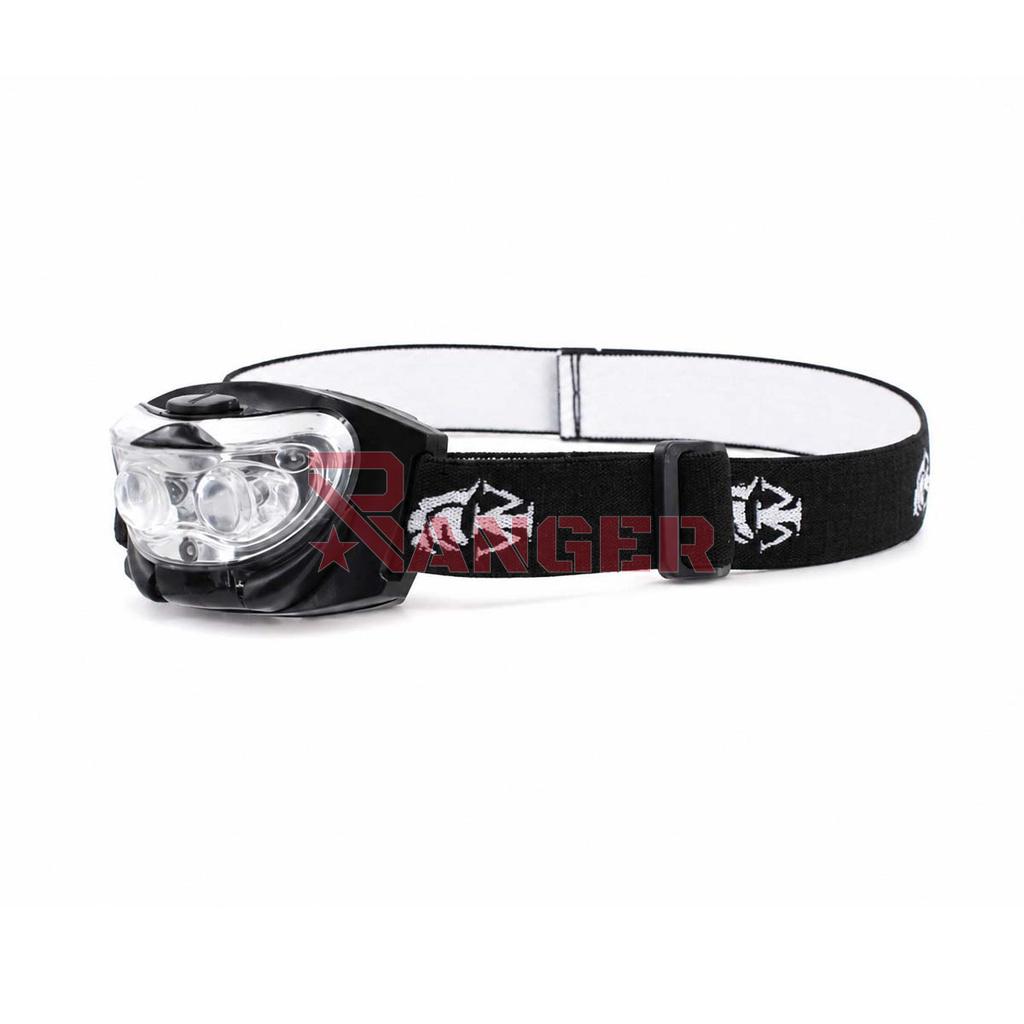 LINTERNA FRONTAL IMMORTAL LED ROJO NEGRO