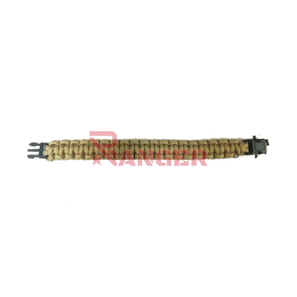 PULSERA PARACORD 1.9CM TAN