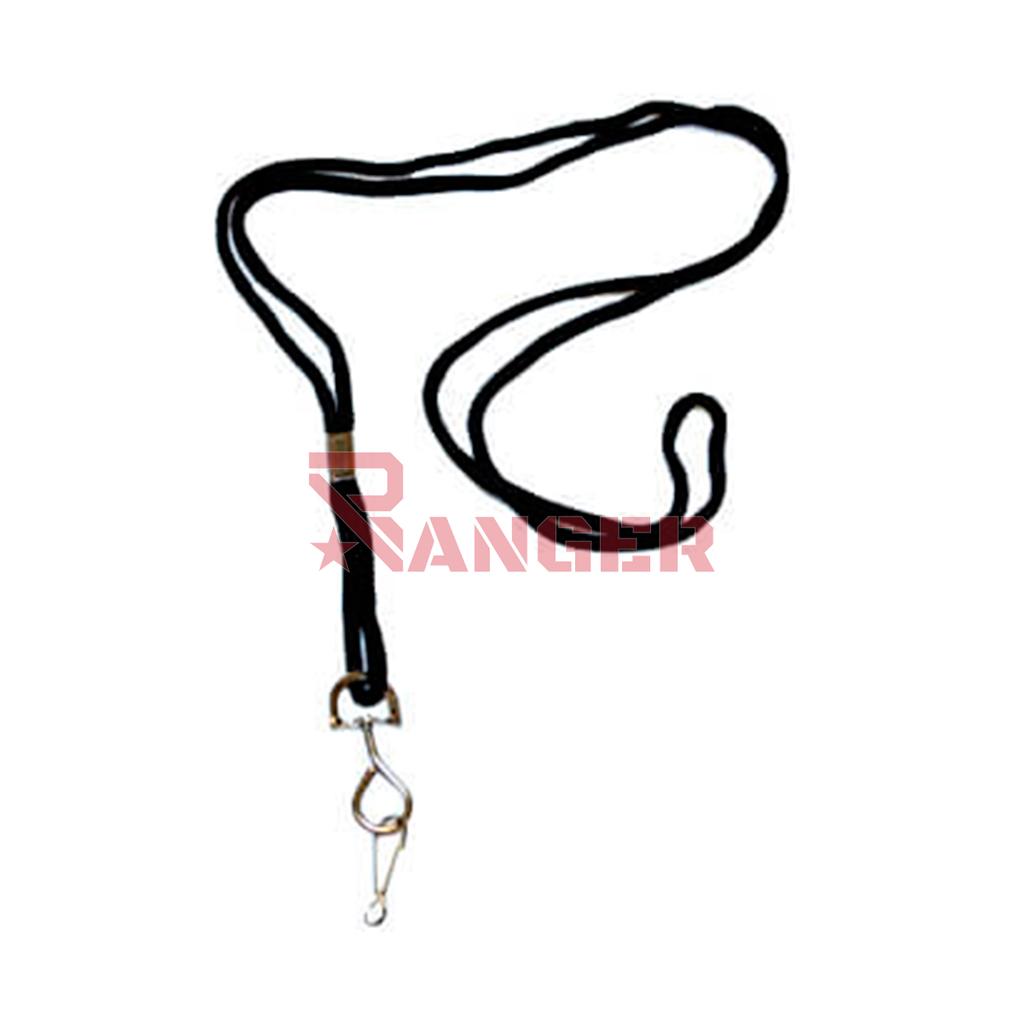 CORDON SILBATO C/MOSQUETON NEGRO