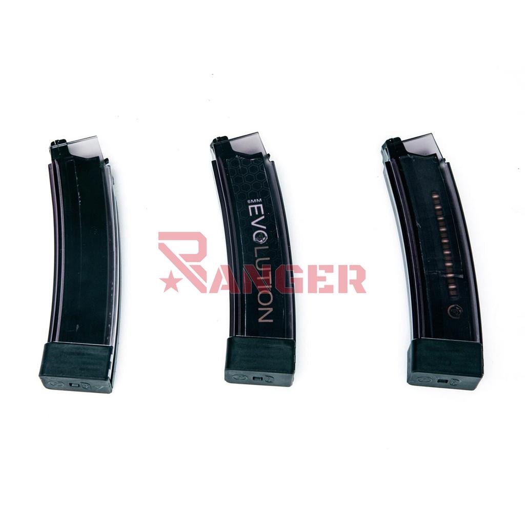 CARGADOR FUSIL ASG SCORPION EVO 75RDS 3PCS NEGRO
