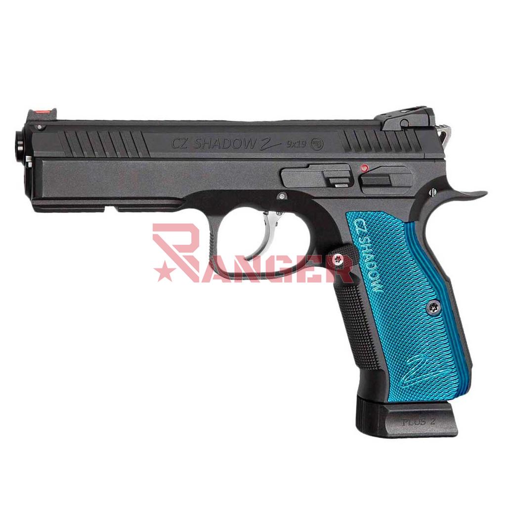 PISTOLA ASG CZ SHADOW 2 GAS/CO2 NEGRA/AZUL