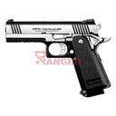 PISTOLA MARUI HI-CAPA DUAL STAINLESS GAS NEGRO-PLATA