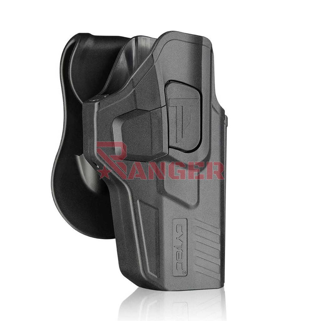 FUNDA PISTOLA RIGIDA CYTAC GEN.4 GLOCK 17/22/31NEGRA